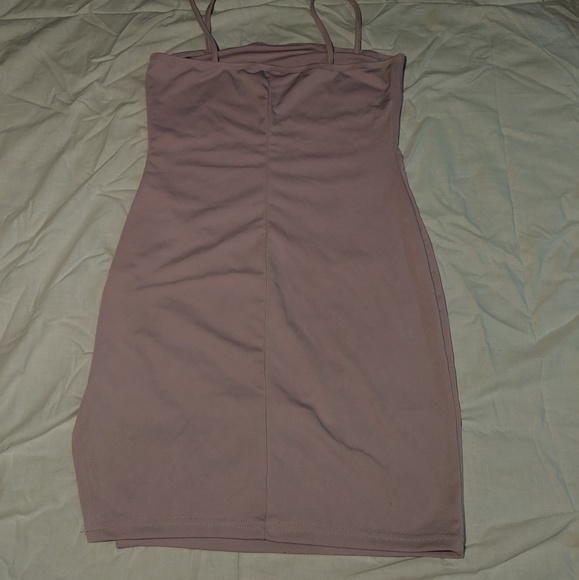 Light Purple Hem Cami Dress - Picture 2 of 5